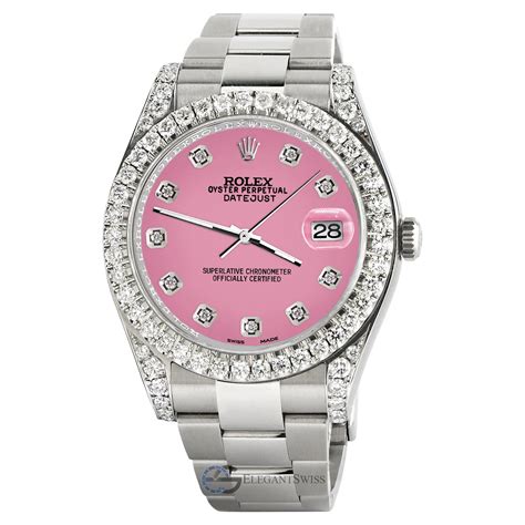 rolex montre rose|Rolex montre service complet.